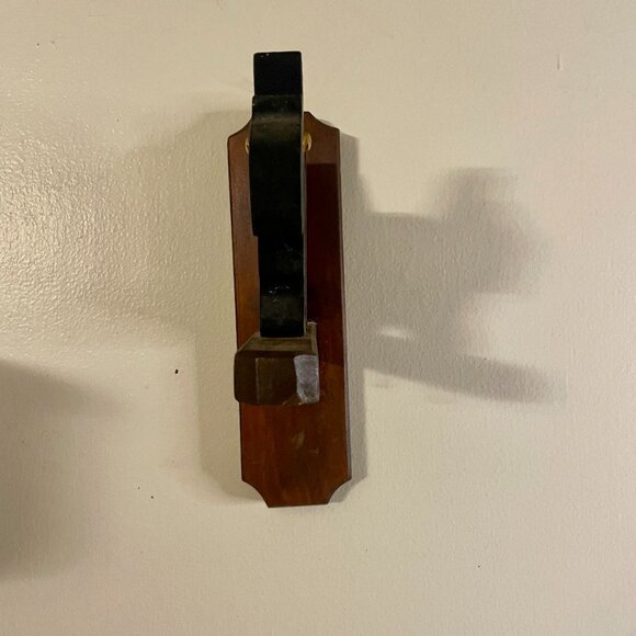 Folk Art "Scottie Dog" Key Holder Leash Holder Sign Holder Wall Mount Organizer - Picture 3 of 4